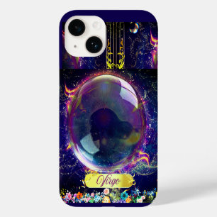 Virgo, blue Case-Mate iPhone 14 case