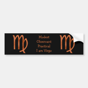 Virgo Bumper Sticker
