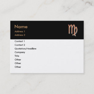 Virgo Business Card