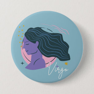 Virgo button badge 