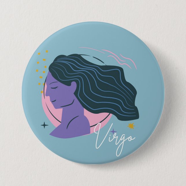 Virgo button badge  (Devant)