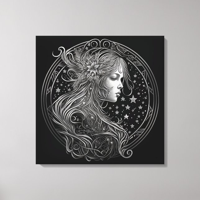 Virgo Canvas Art (Front)