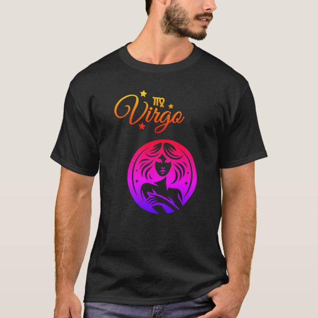"virgo " colored T-Shirt (Front)