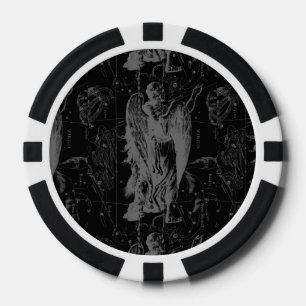 Virgo Constellation Hevelius 1690 Aug23 - Sept22 Poker Chips