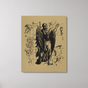 Virgo Constellation Hevelius 1690 Aug 23 Sept 22 Canvas Print