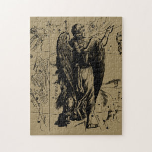 Virgo Constellation Hevelius 1690 Aug 23 Sept 22 Jigsaw Puzzle