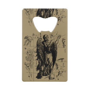 Virgo Constellation Vintage Hevelius 1690 Credit Card Bottle Opener