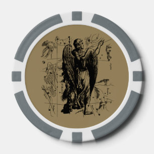 Virgo Constellation Vintage Hevelius 1690 Poker Chips