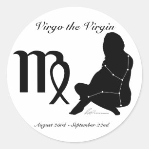 Virgo Constellation/Zodiac Stickers