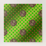 Virgo & Earth Dragon Jigsaw Puzzle<br><div class="desc">For those born under the sign of Virgo in the Year of the Earth Dragon.</div>