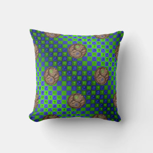 Virgo & Earth Ox Throw Pillow