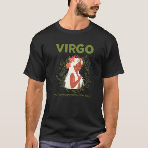 Virgo Facts Botany Gardening Astrology Horoscope S T-Shirt