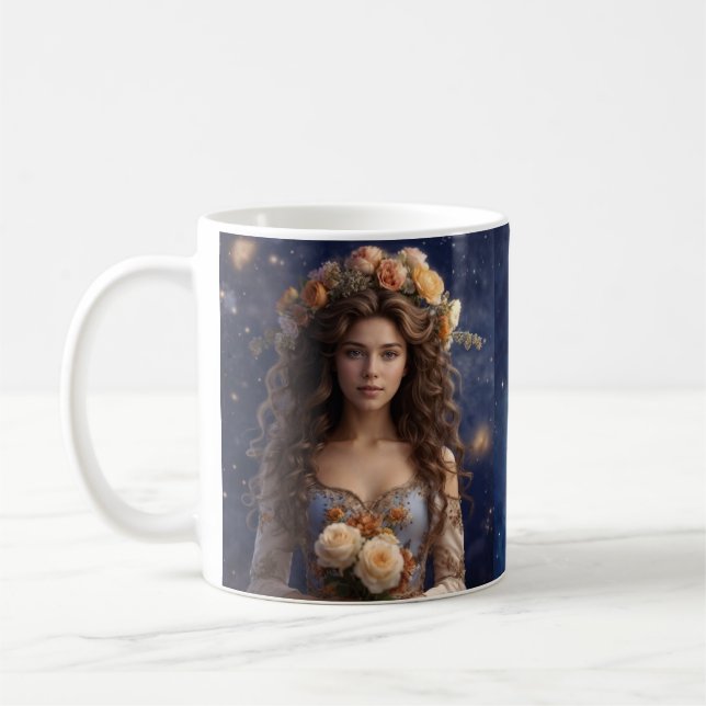 Virgo Femme Astrological Coffee Mug (Gauche)