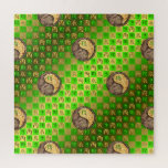 Virgo & Fire Dragon Jigsaw Puzzle<br><div class="desc">For those born under the sign of Virgo in the Year of the Fire Dragon.</div>