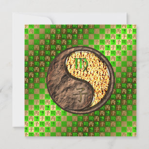 Virgo & Fire Rat Card