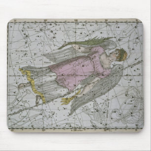 Virgo, from 'A Celestial Atlas', pub. in 1822 (col Mouse Pad
