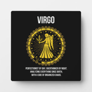 Virgo - Horoscope, Funny Zodiac Sign Humour Plaque