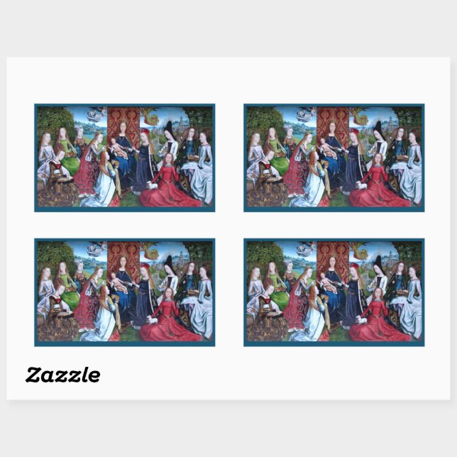 Virgo inter Virgines (M 070) Sticker (Sheet)