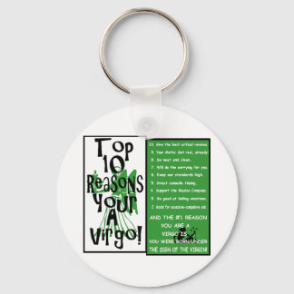 Virgo Keychain