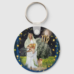 Virgo Keychain