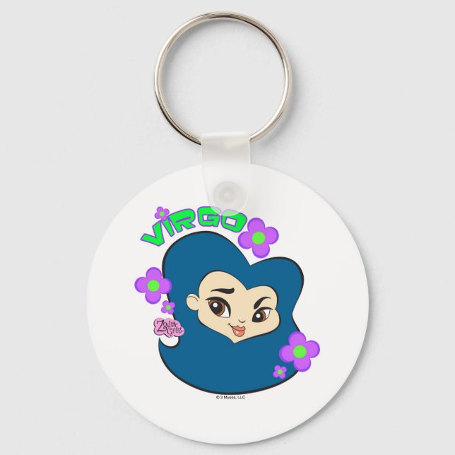Virgo Keychain (Front)