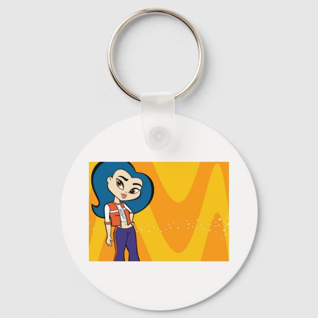 Virgo Keychain (Front)