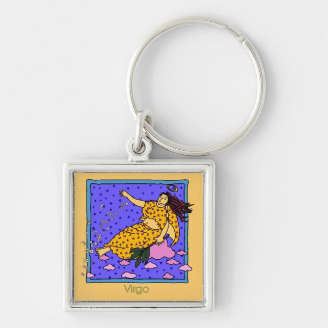 Virgo Keychain (Front)