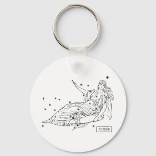 Virgo Keychain
