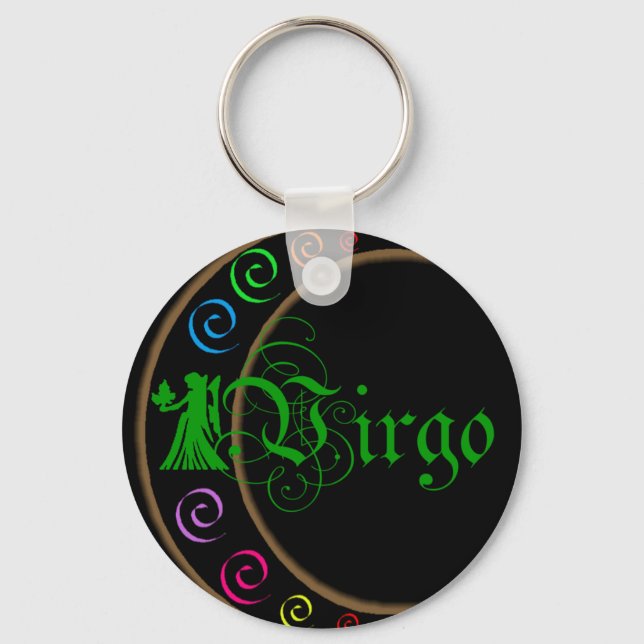Virgo Keychain (Front)