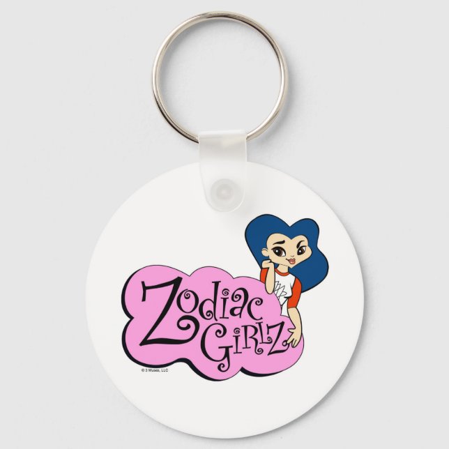 Virgo Keychain (Front)