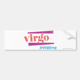 Virgo LtPink Bumper Sticker