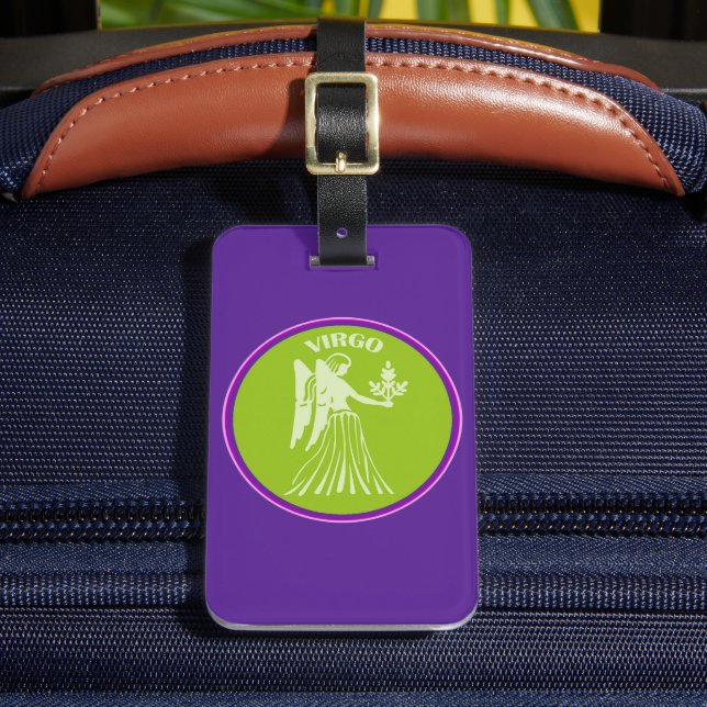 Virgo Luggage Tag  (Front Insitu 2)