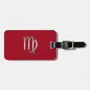 virgo luggage tag