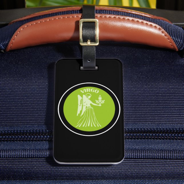 Virgo Luggage Tag  (Front Insitu 2)