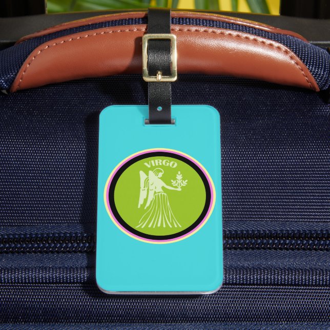 Virgo Luggage Tag  (Front Insitu 2)