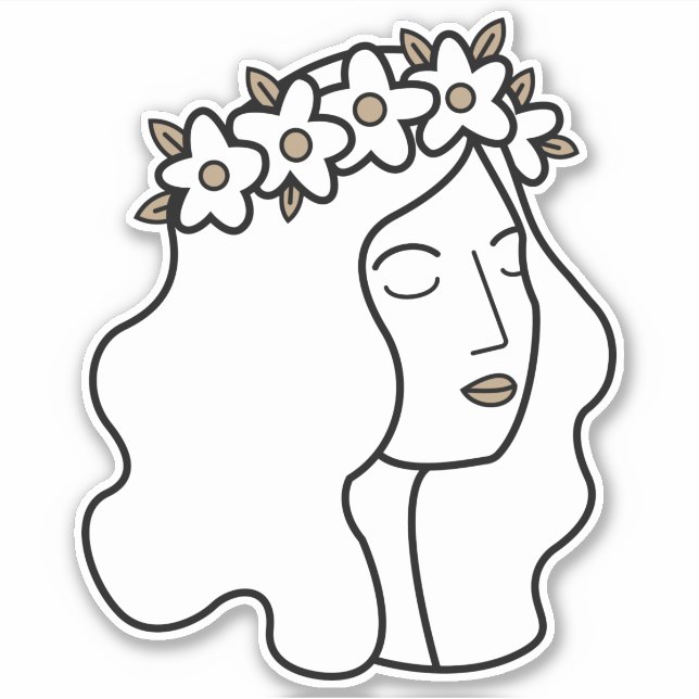 Virgo Maiden Earth sign astrological symbol (Front)