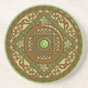 Virgo Mandala Coaster