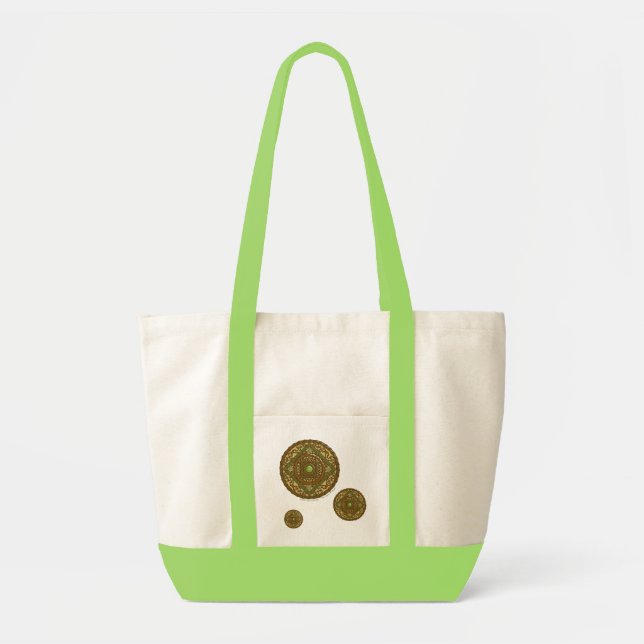 Virgo Mandala Tote Bag (Front)