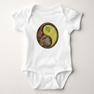 Virgo & Metal Dog Baby Bodysuit