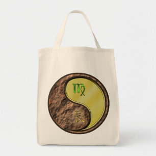 Virgo & Metal Dragon Tote Bag