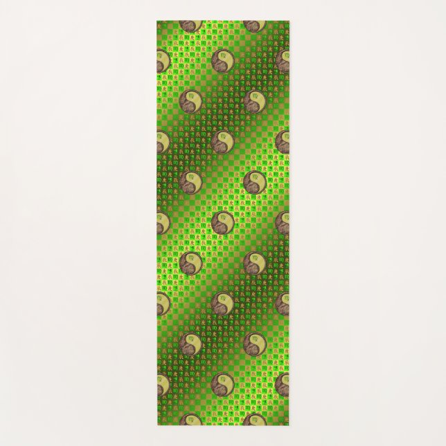 Virgo & Metal Dragon Yoga Mat (Front)