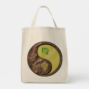 Virgo & Metal Monkey Tote Bag
