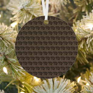 Virgo Metal Ornament