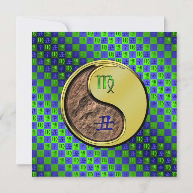 Virgo & Metal Ox Card (Front)