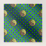 Virgo & Metal Ox Jigsaw Puzzle<br><div class="desc">For those born under the sign of Virgo in the Year of the Metal Ox.</div>