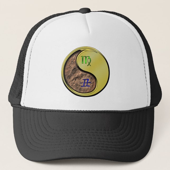 Virgo & Metal Ox Trucker Hat (Front)