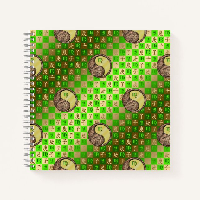 Virgo & Metal Rat Notebook (Front)