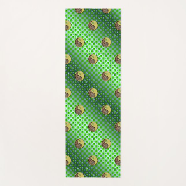 Virgo & Metal Snake Yoga Mat (Front)