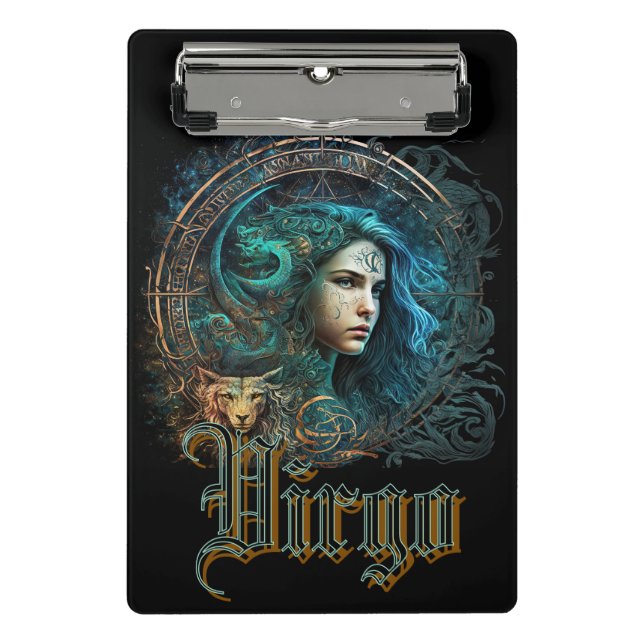 Virgo Mini Clipboard (Front)