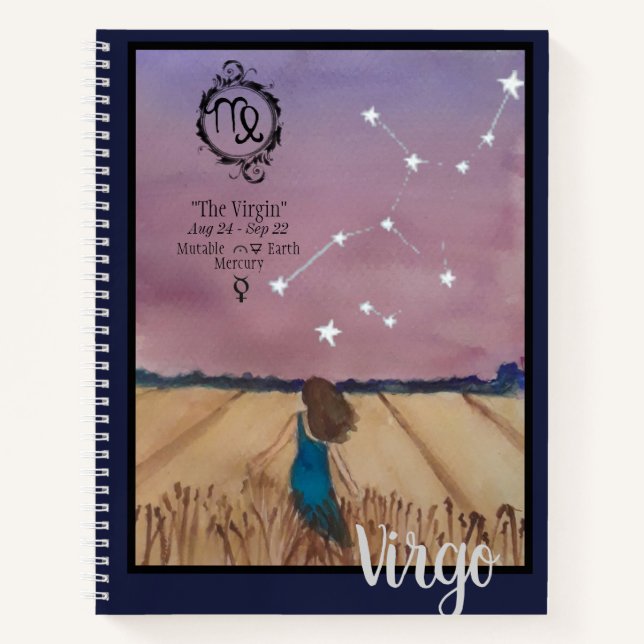 Virgo Notebook (Front)